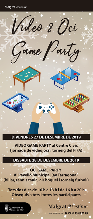 Nadal 2019: Oci Game Party