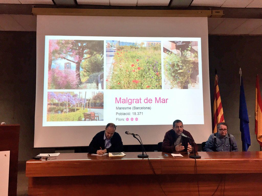 Malgrat explica el seu model d'enjardinament urbà al 2n Fòrum Viles Florides