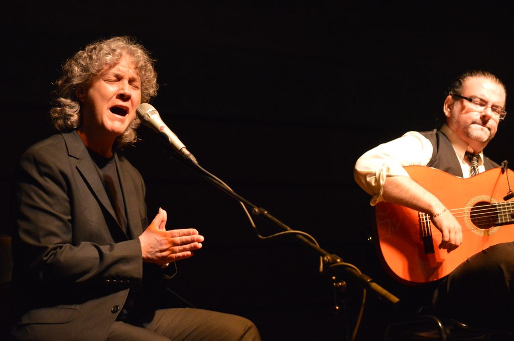 350 persones assisteixen al concert de Mayte Martín