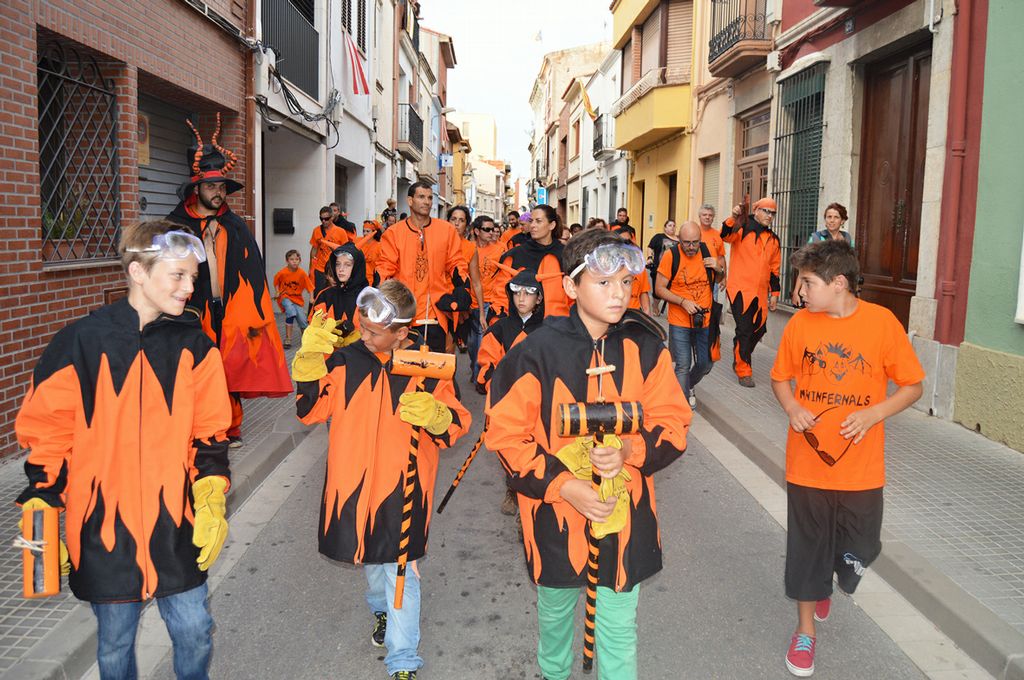 Els Diables Ratpenatsinfernals busquen nens d'entre 8 i 13 anys per a la colla infantil