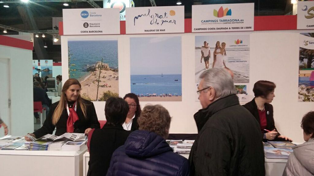 Malgrat es promociona a la fira de turisme de Brussel·les 