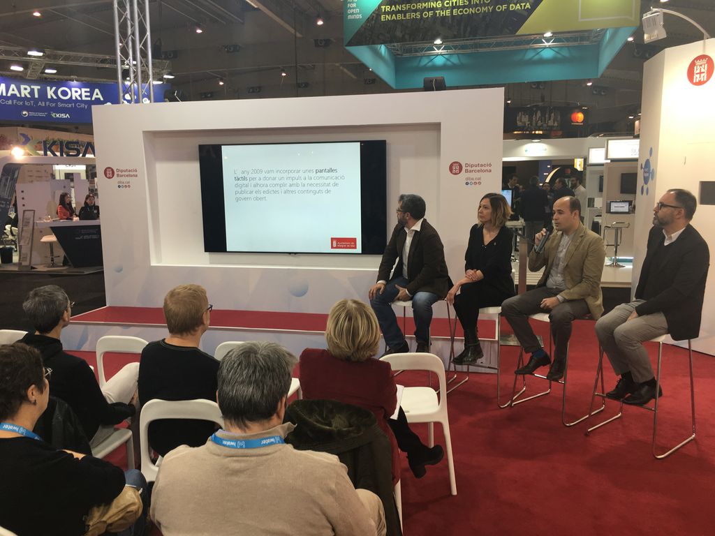 L'Ajuntament presenta l'app Malgrat de Mar a l'Smart City Expo World Congress