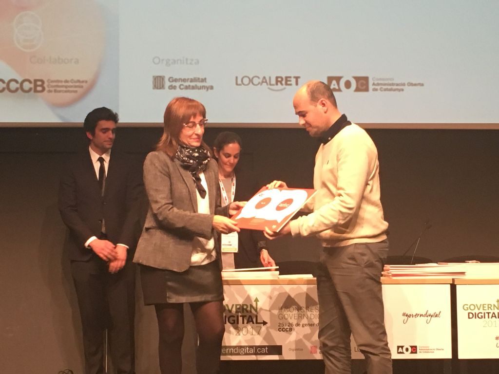 L'Ajuntament rep un altre reconeixement pel grau d'implantació d'administració digital