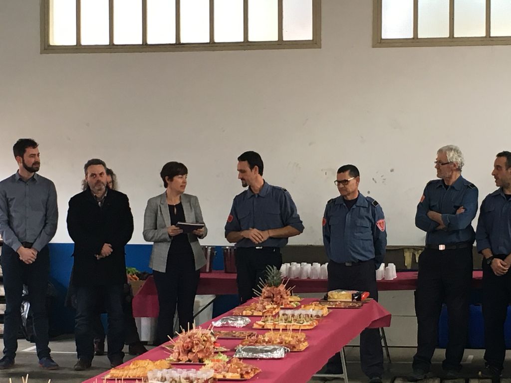 Els Bombers Voluntaris de Malgrat de Mar celebren el seu patró
