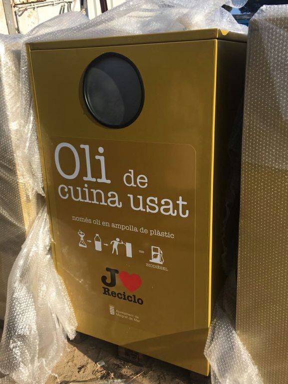 Malgrat de Mar incorpora la recollida d'oli de cuina usat 