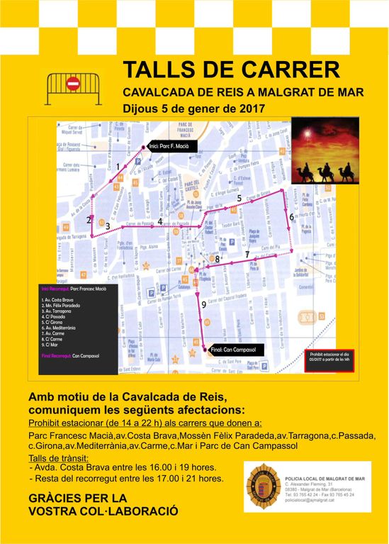 La Cavalcada de Reis 2017