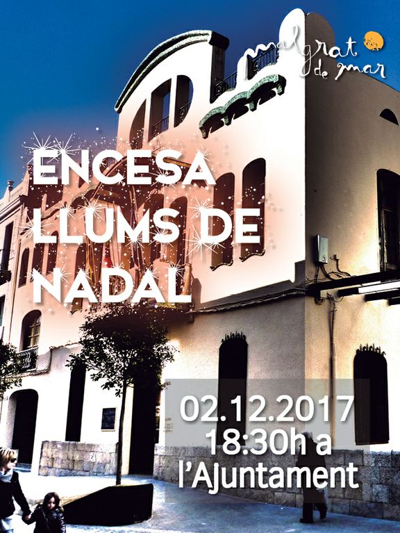 Tradicional encesa de llums de Nadal, demà dissabte