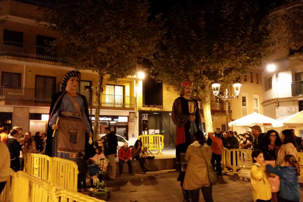 Els gegants reben la castanya d'or