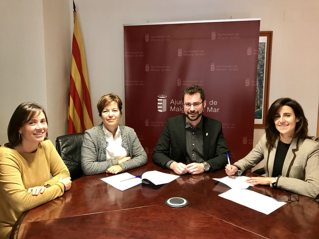 L'Ajuntament signa un conveni de col·laboració amb l'Associació de Celíacs de Catalunya