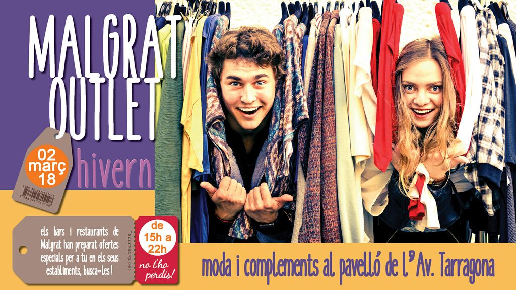 4a edició de Malgrat Outlet, aquesta tarda-vespre al pavelló municipal