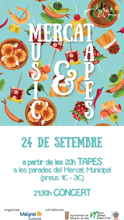 2n Mercat Music & Tapes, demà dissabte al Mercat Municipal 