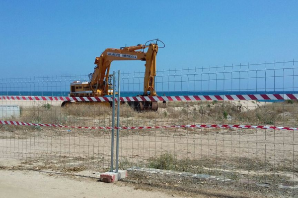 Spontex finalitza les obres de substitució de la canonada de captació d'aigua marina 
