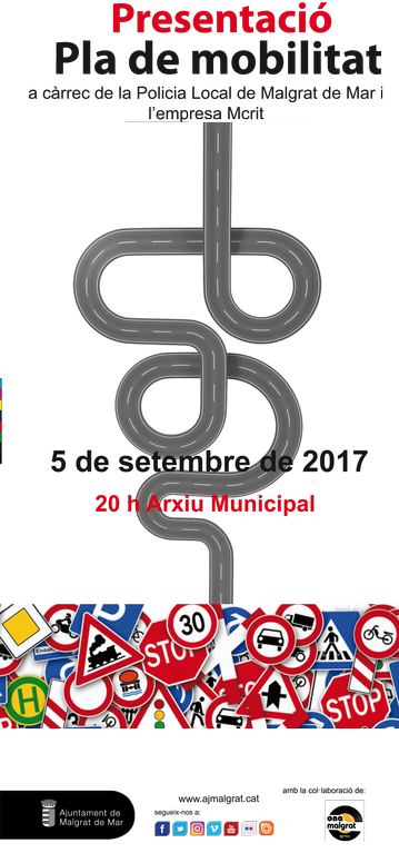 Presentació de la revisió del pla de mobilitat, dimarts