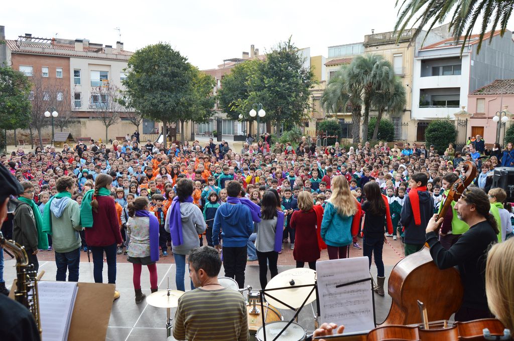 610 nens i nenes de les escoles del poble celebren demà Santa Cecília amb música al carrer