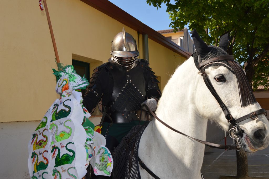 El cavaller Sant Jordi arriba demà a Malgrat 