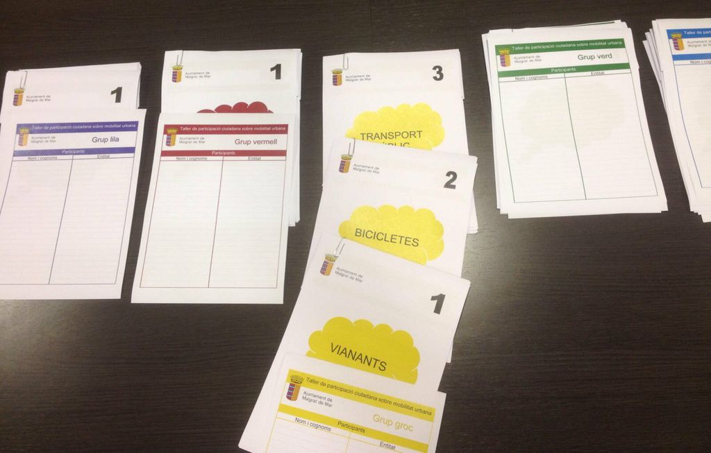 Darrer dia d'inscripcions per al taller participatiu sobre la mobilitat d'aquest dissabte