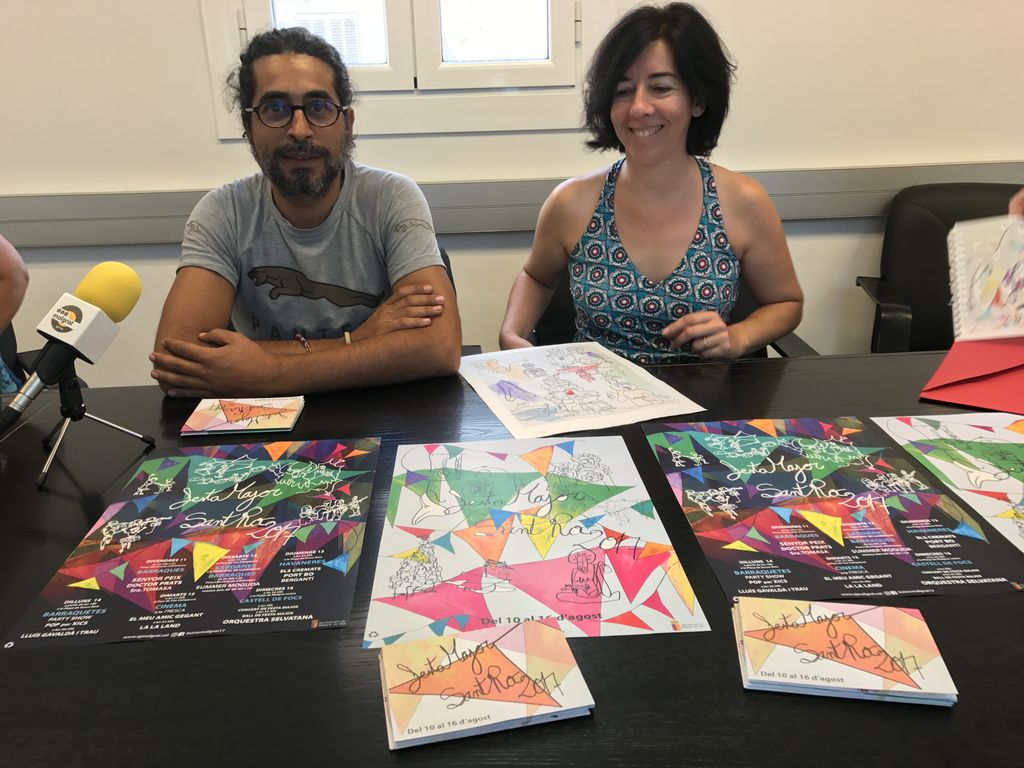 Cartell artístic per a Sant Roc 2017