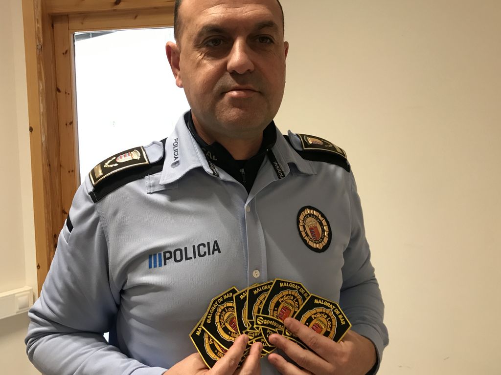 La Policia Local de Malgrat s'afegeix a la campanya 