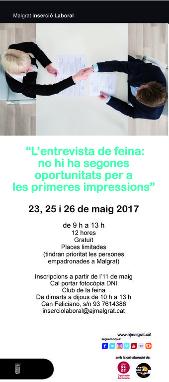 Curs per preparar les entrevistes de feina