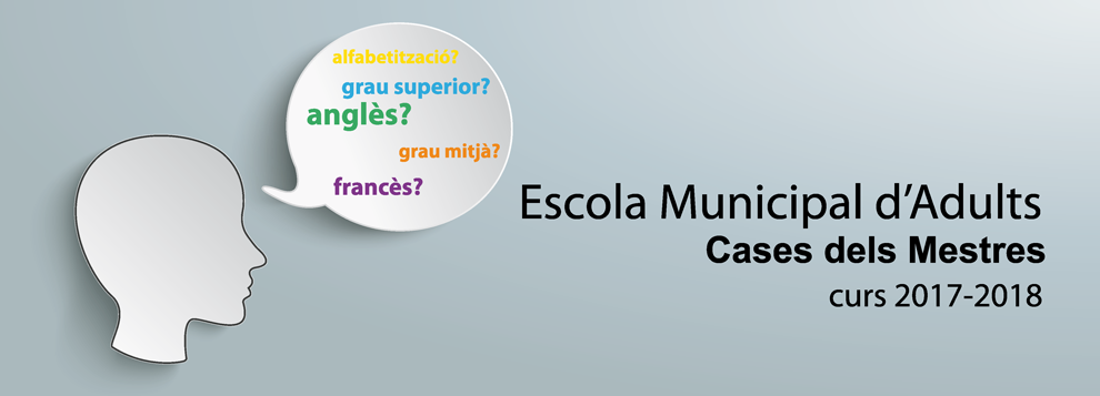 L'Escola Municipal d'Adults obre les inscripcions el proper dilluns 4 de setembre