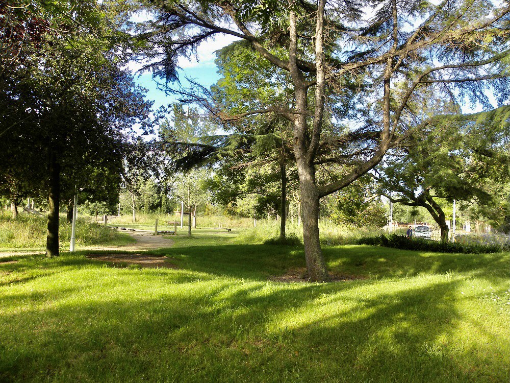 Imatge d'arxiu del Parc Francesc Macià. Foto: AjMalgrat. 