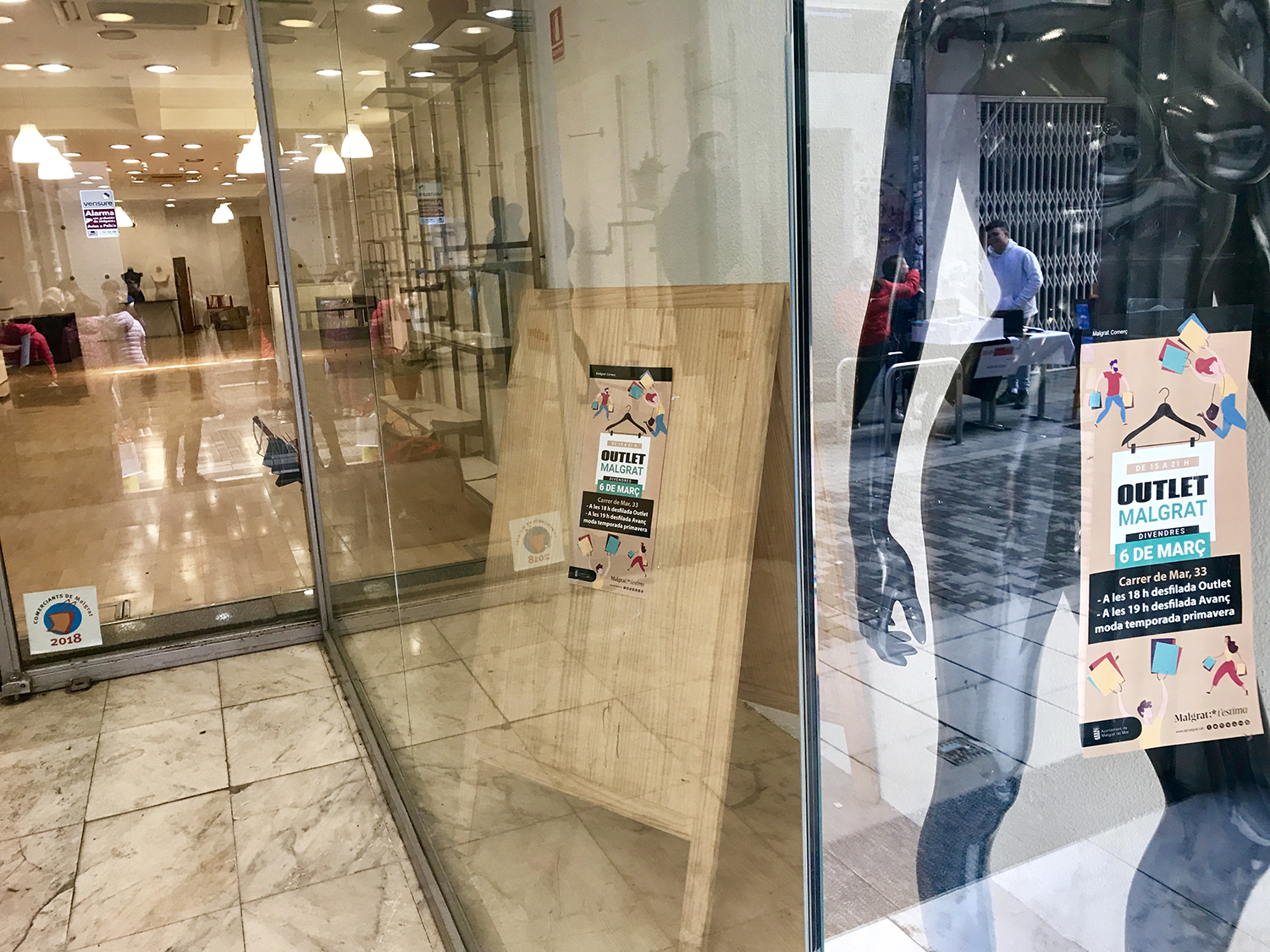 Nova edició de l'Outlet Malgrat que es farà en un local comercial del carrer de Mar