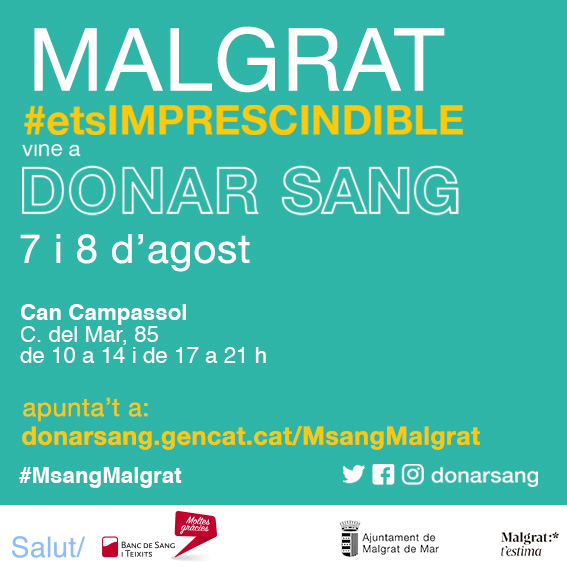 Marató de Sang, demà i dissabte a Can Campassol