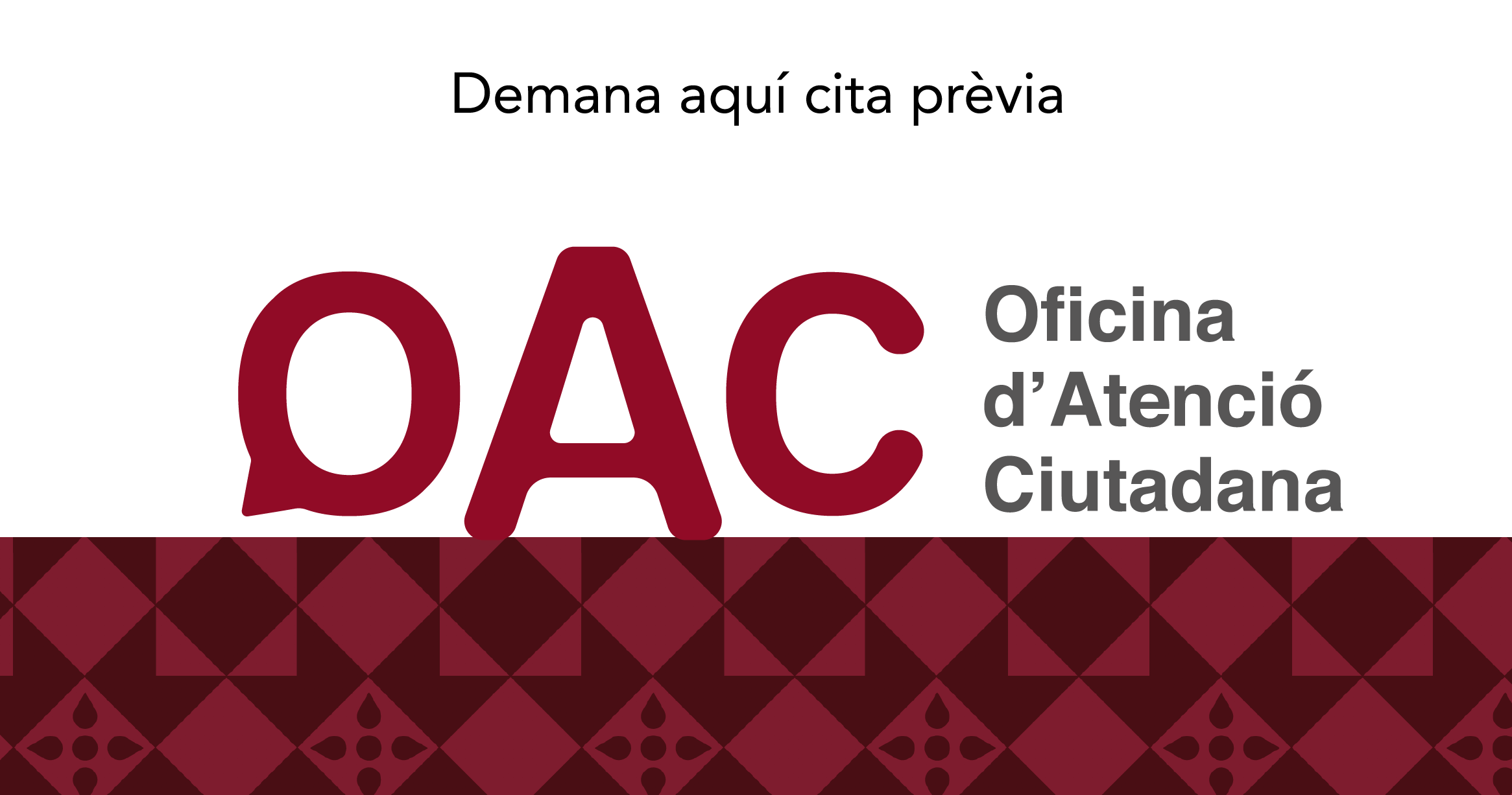 Cita prèvia Oficina d'Atenció Ciutadana 