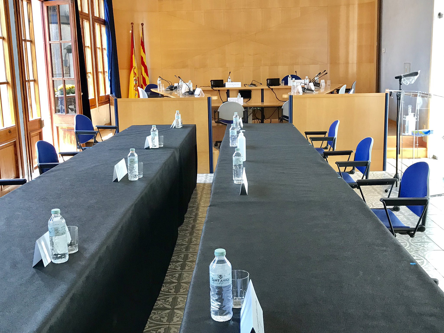 Ple ordinari del mes d'abril, aquest dijous