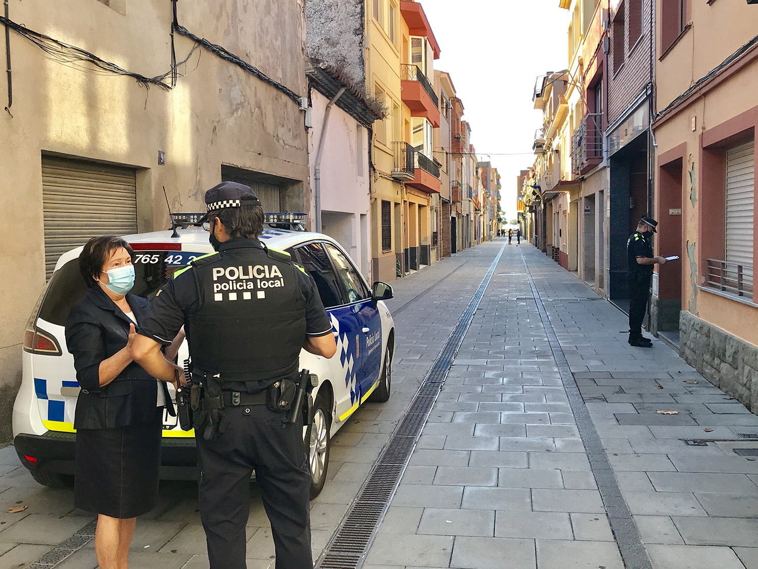 Campanya per informar els veïns que viuen als carrers que disposaran de càmeres de trànsit i seguretat a partir de la tardor