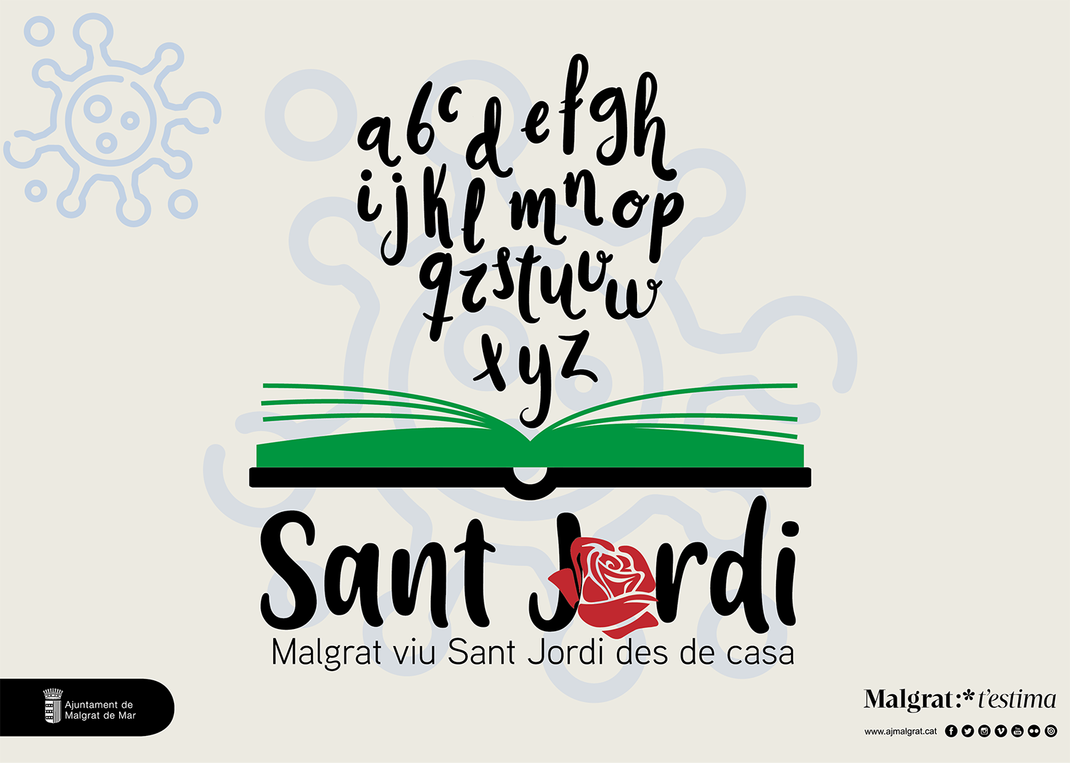 Cultura prepara un Sant Jordi per viure'l des de casa 