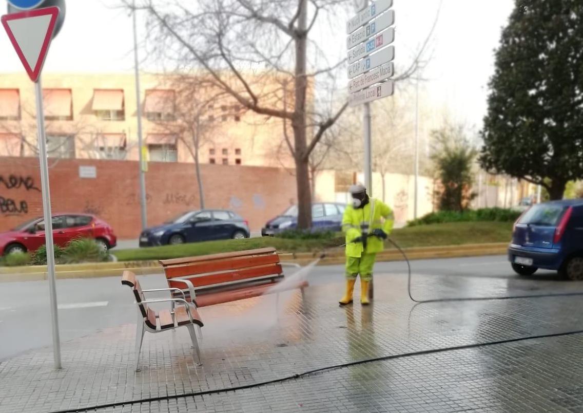 Treballs de neteja i desinfecció