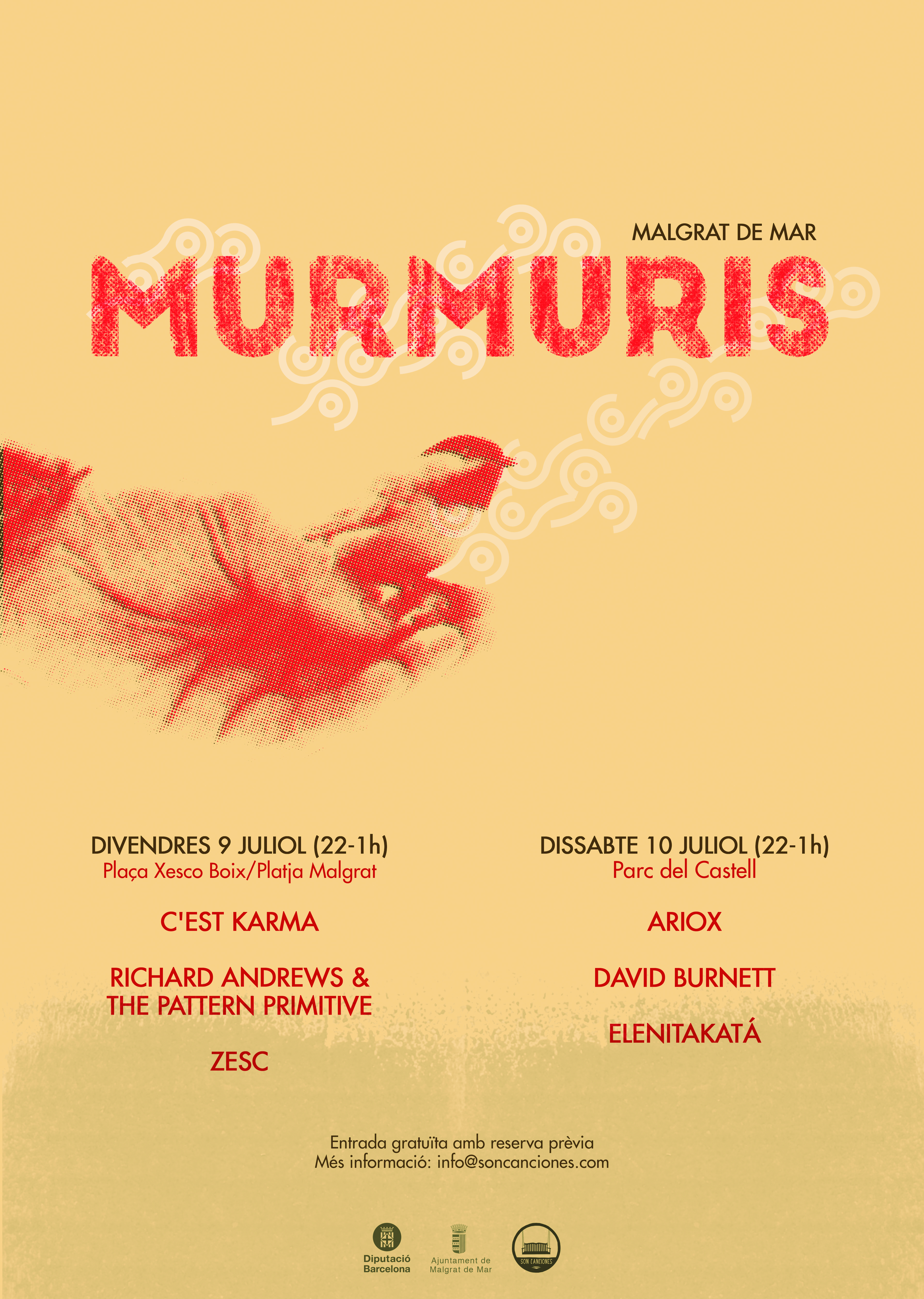 4a edició del Festival Murmuris, el 9 i 10 de juliol 