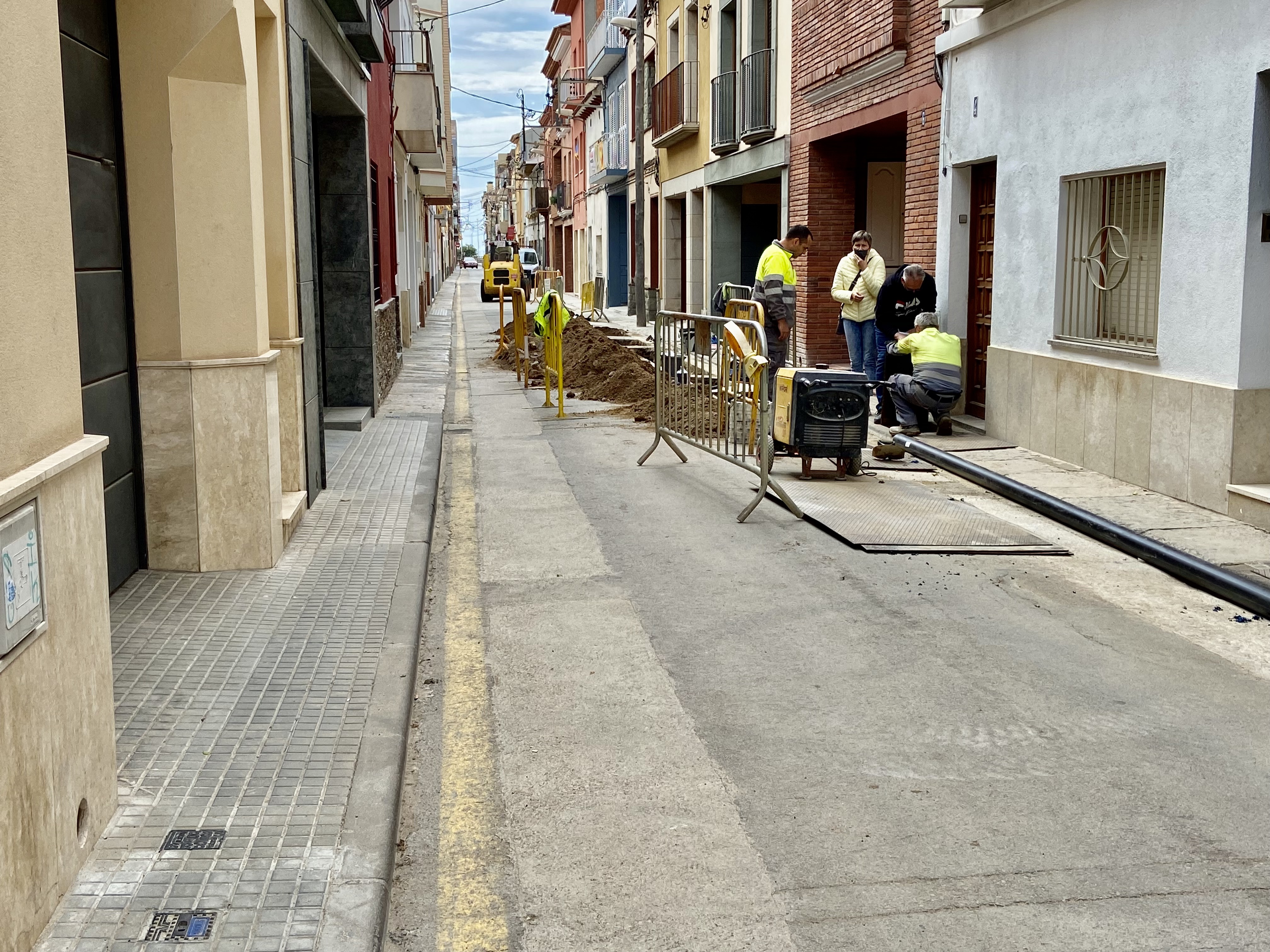 Les obres de millora dels carrers Maó i Caporal Fradera començaran el 19 d'abril