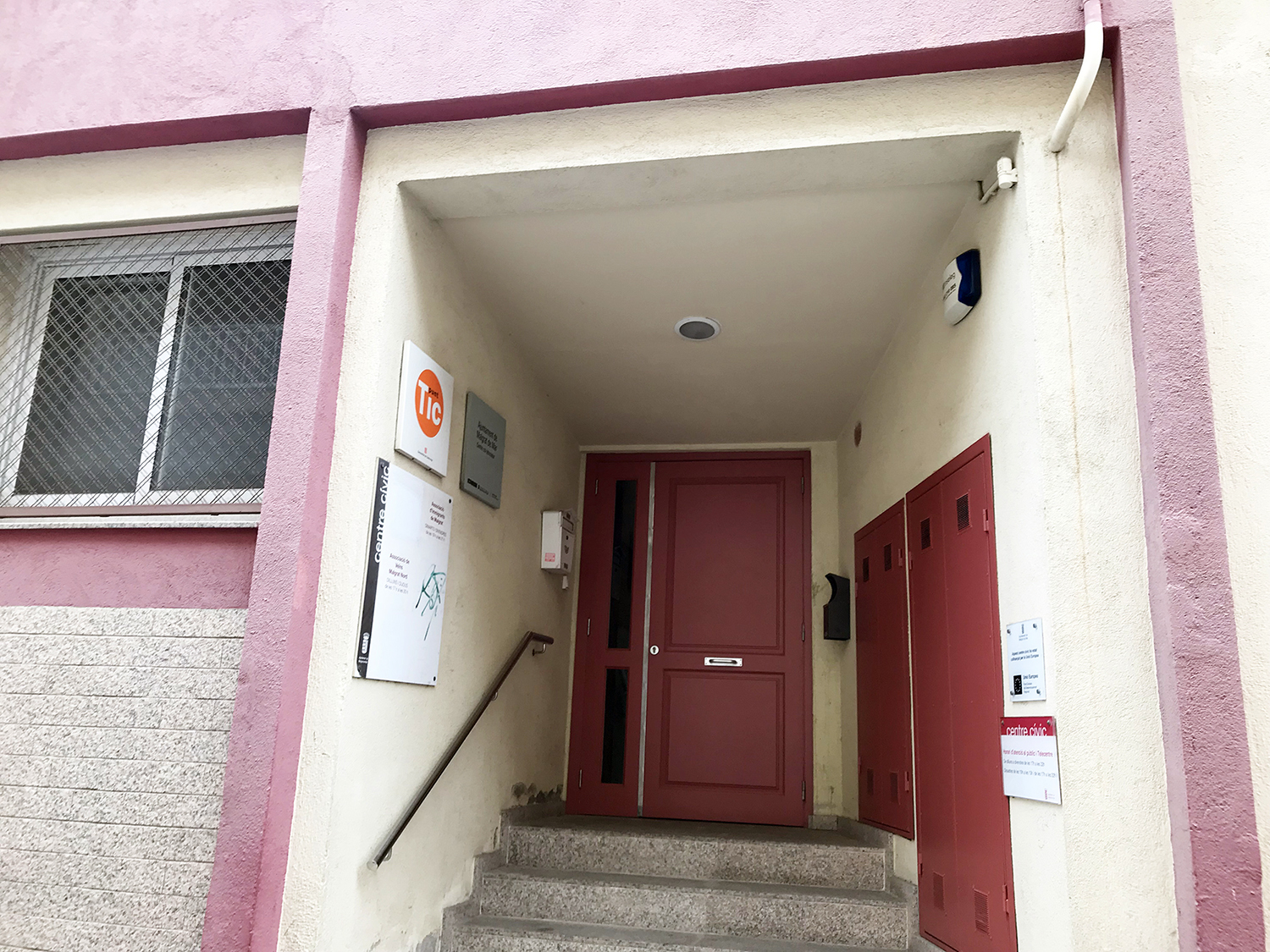 Imatge d'arxiu del Centre Cívic de la Immaculada. Foto: AjMalgrat. 