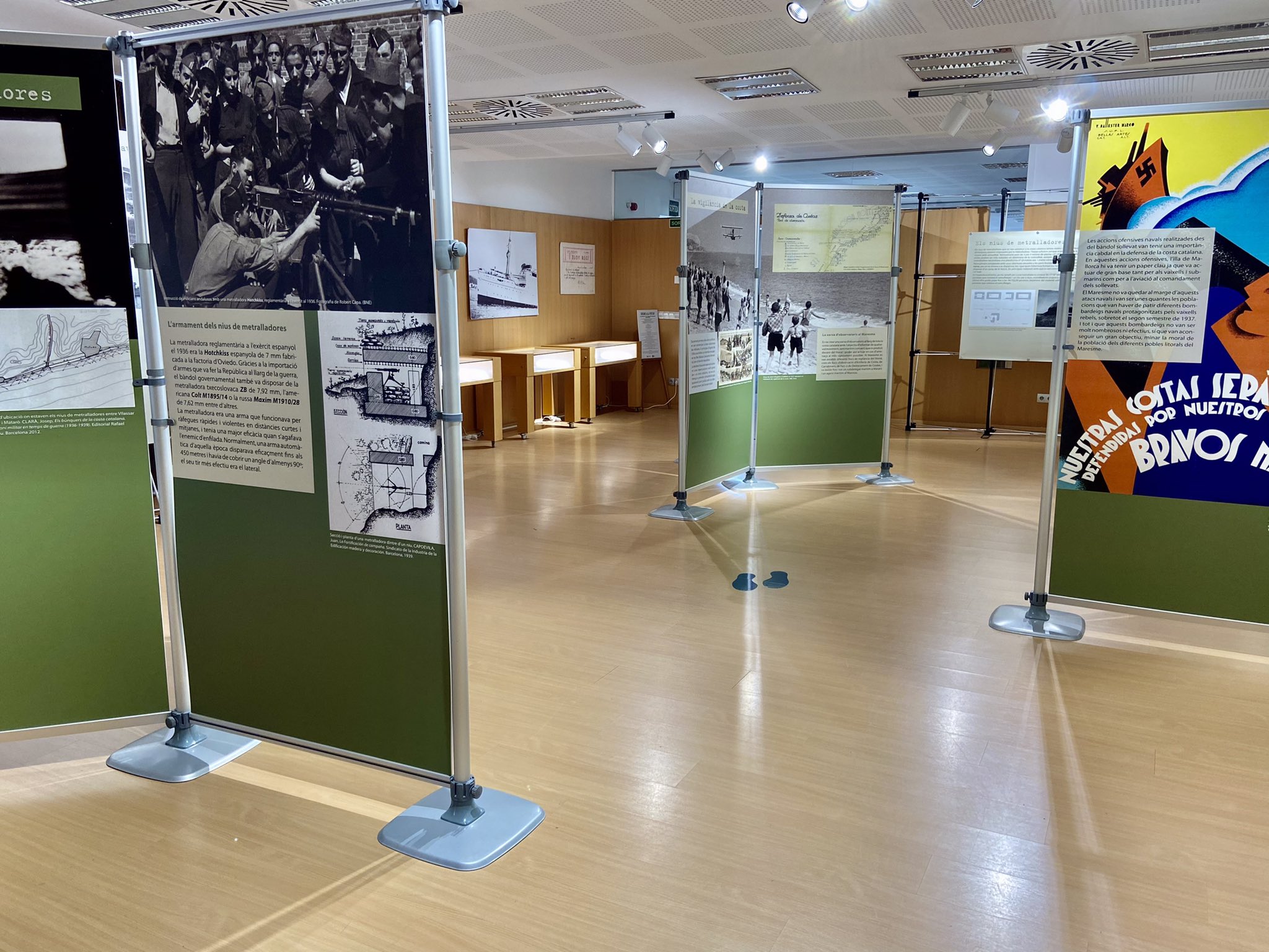 Imatge de l'exposició que es podrà veure a l'Arxiu Municipal fins al 3 d'octubre. Foto: AjMalgrat.