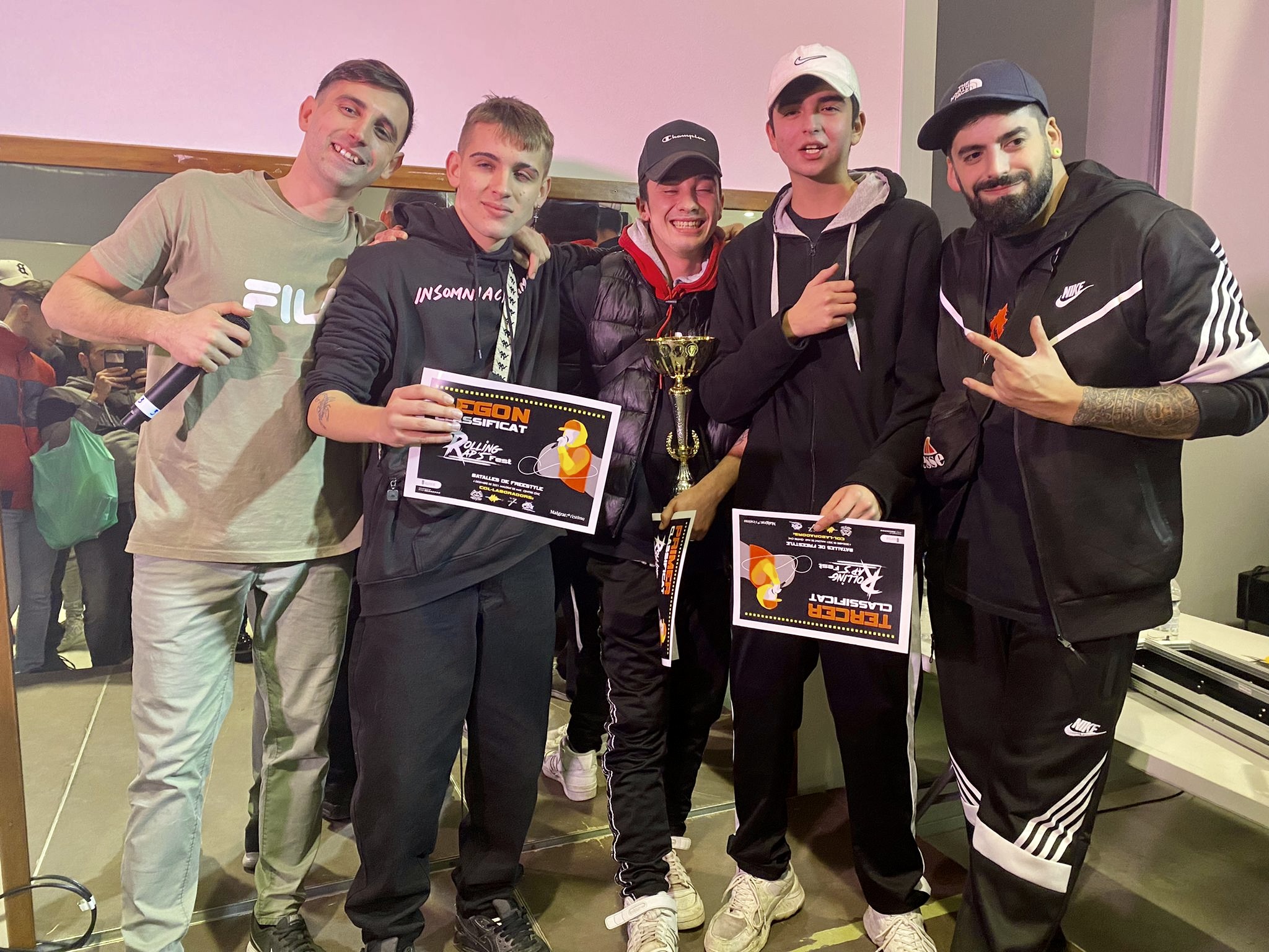 El jove malgratenc Jose Montferrer, guanyador del concurs de rap 