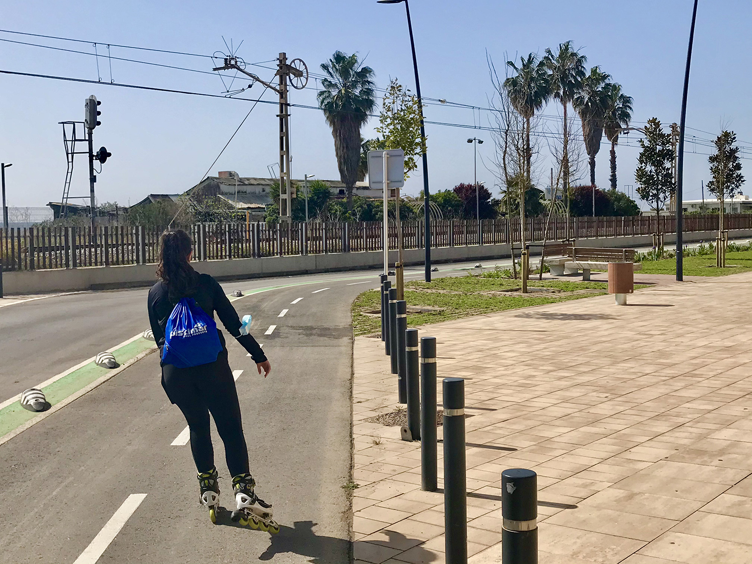 Imatge d'arxiu del passeig. Foto: AjMalgrat. 