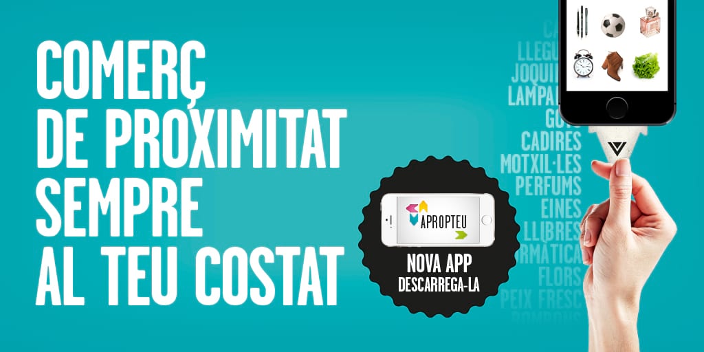 App "Apropteu" per empoderar i dotar d'eines digitals al comerç local