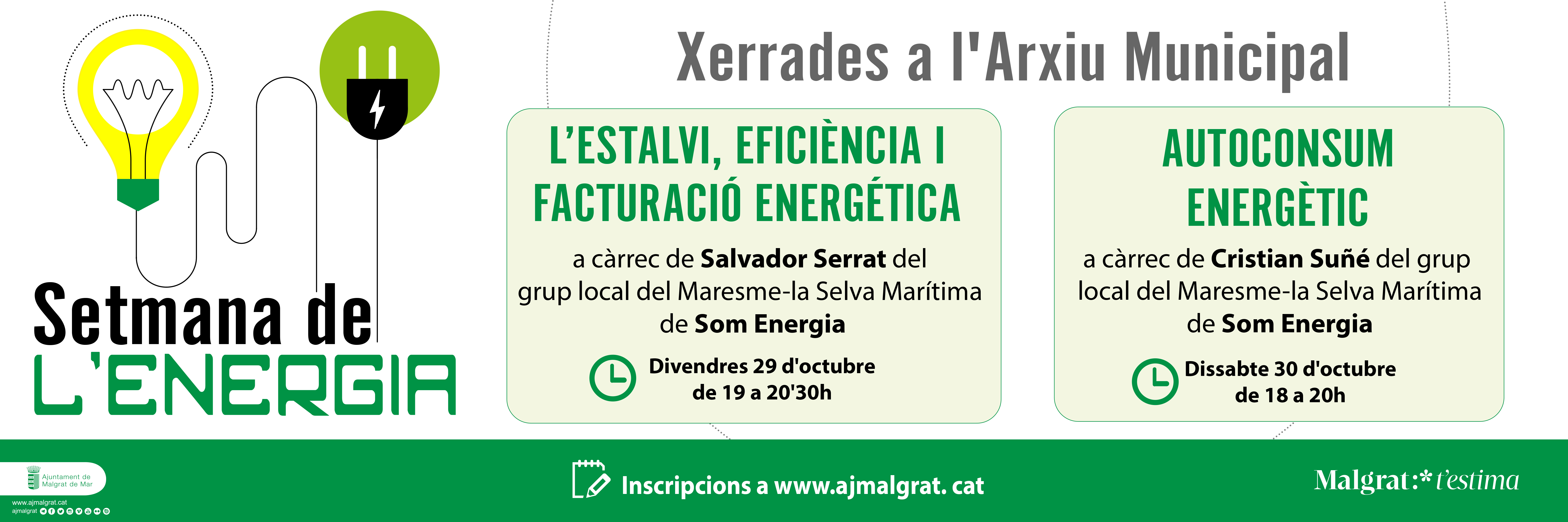 Setmana de l'Energia: xerrada