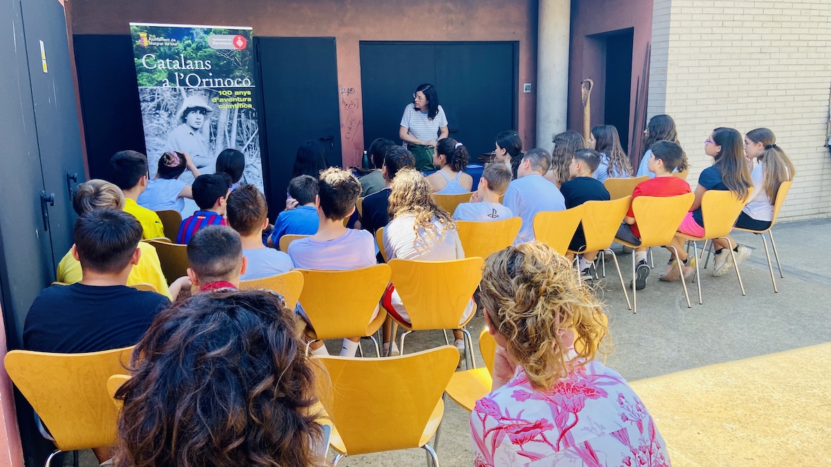 Educació continua apropant la figura de l'explorador malgratenc Fèlix Cardona als alumnes de cicle superior de Primària