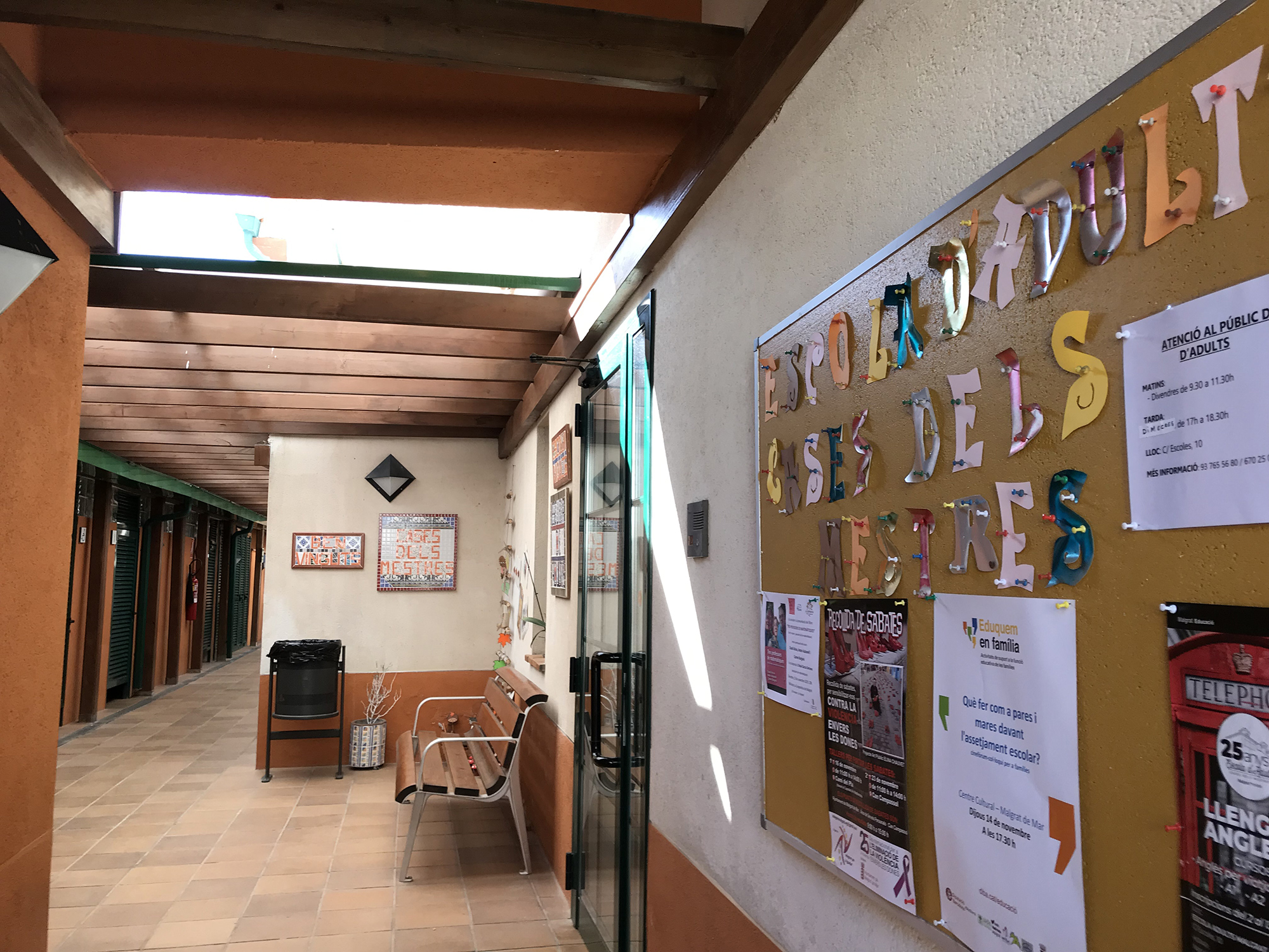 L'Escola Municipal d'Adults es converteix en un centre autoritzat de la Generalitat