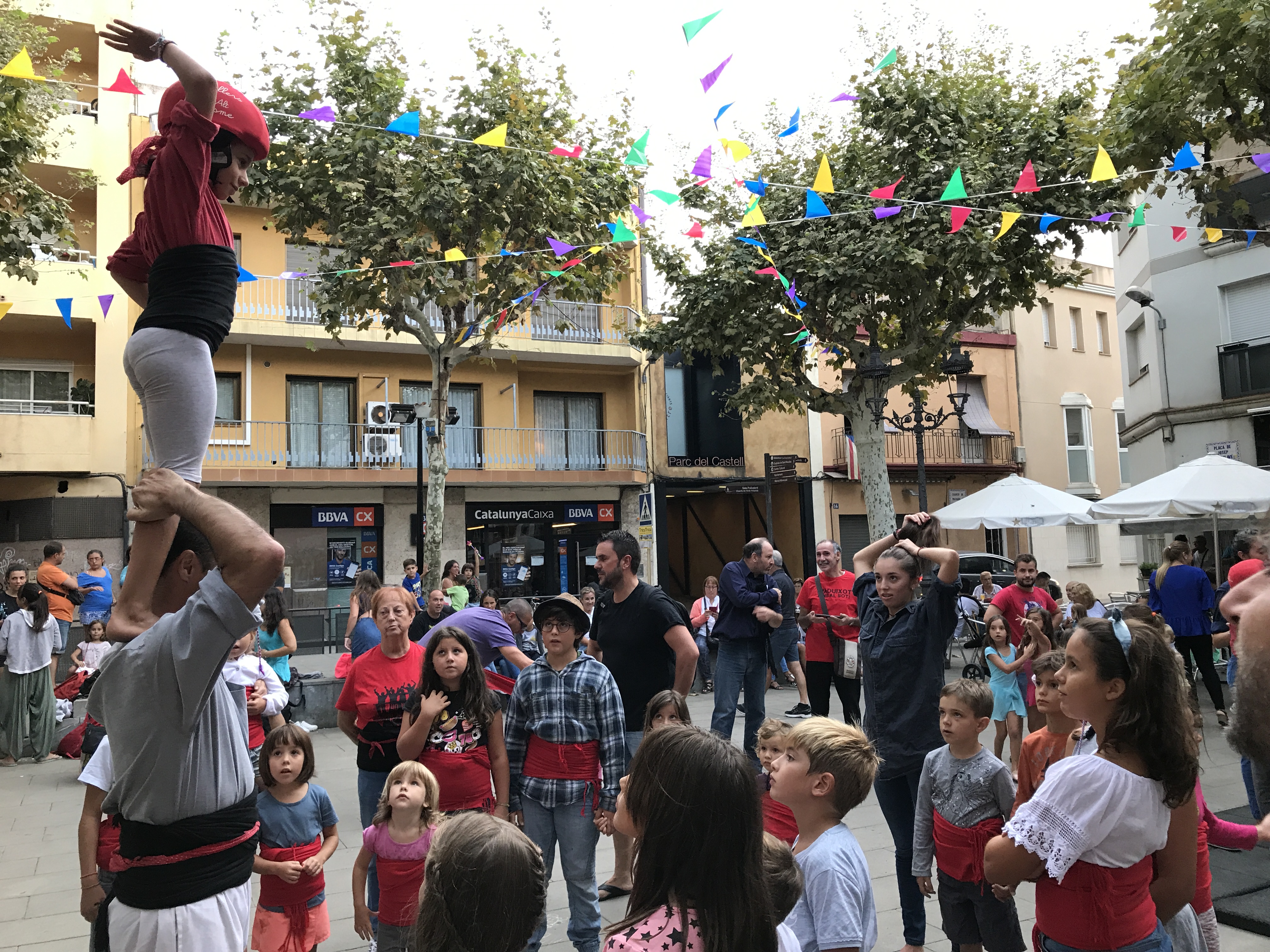 Taller de castellers per a la mainada