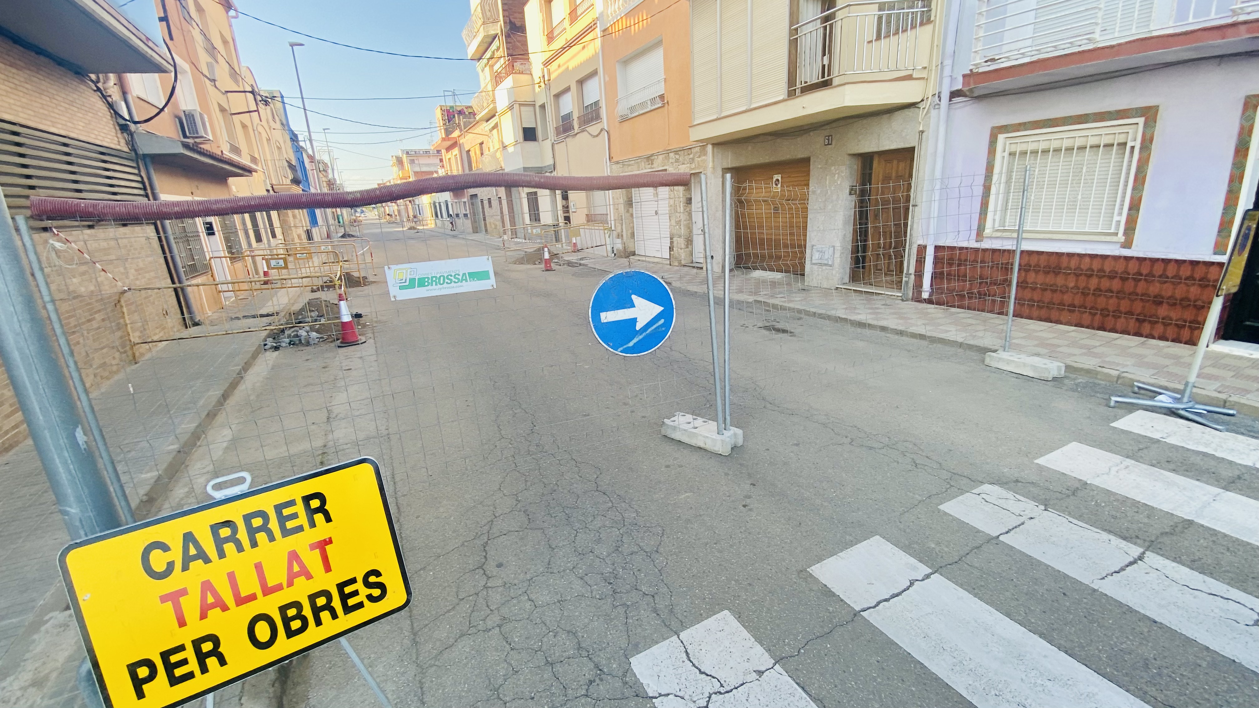 Comencen les obres de remodelació del carrer Narcís Monturiol
