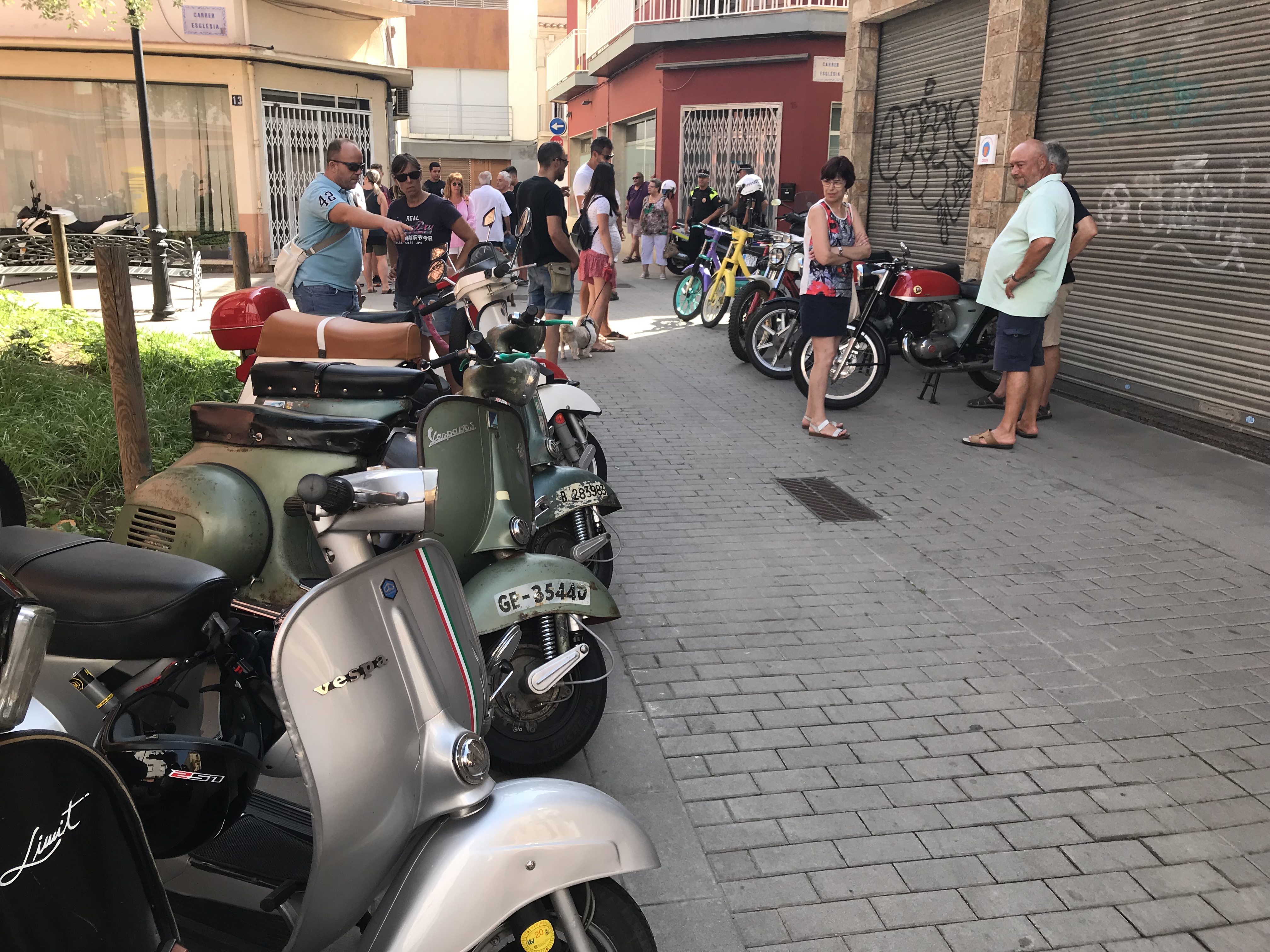 Festa Major St Roc: 25a Trobada de motos clàssiques