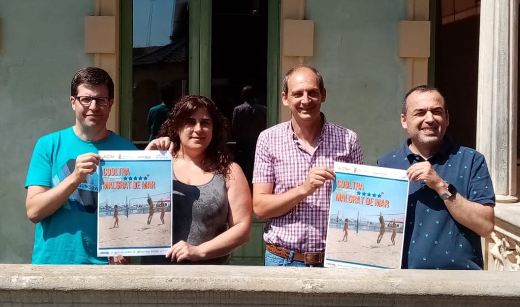 Malgrat torna a acollir aquest cap de setmana el circuit de vòlei platja amb 300 parelles inscrites