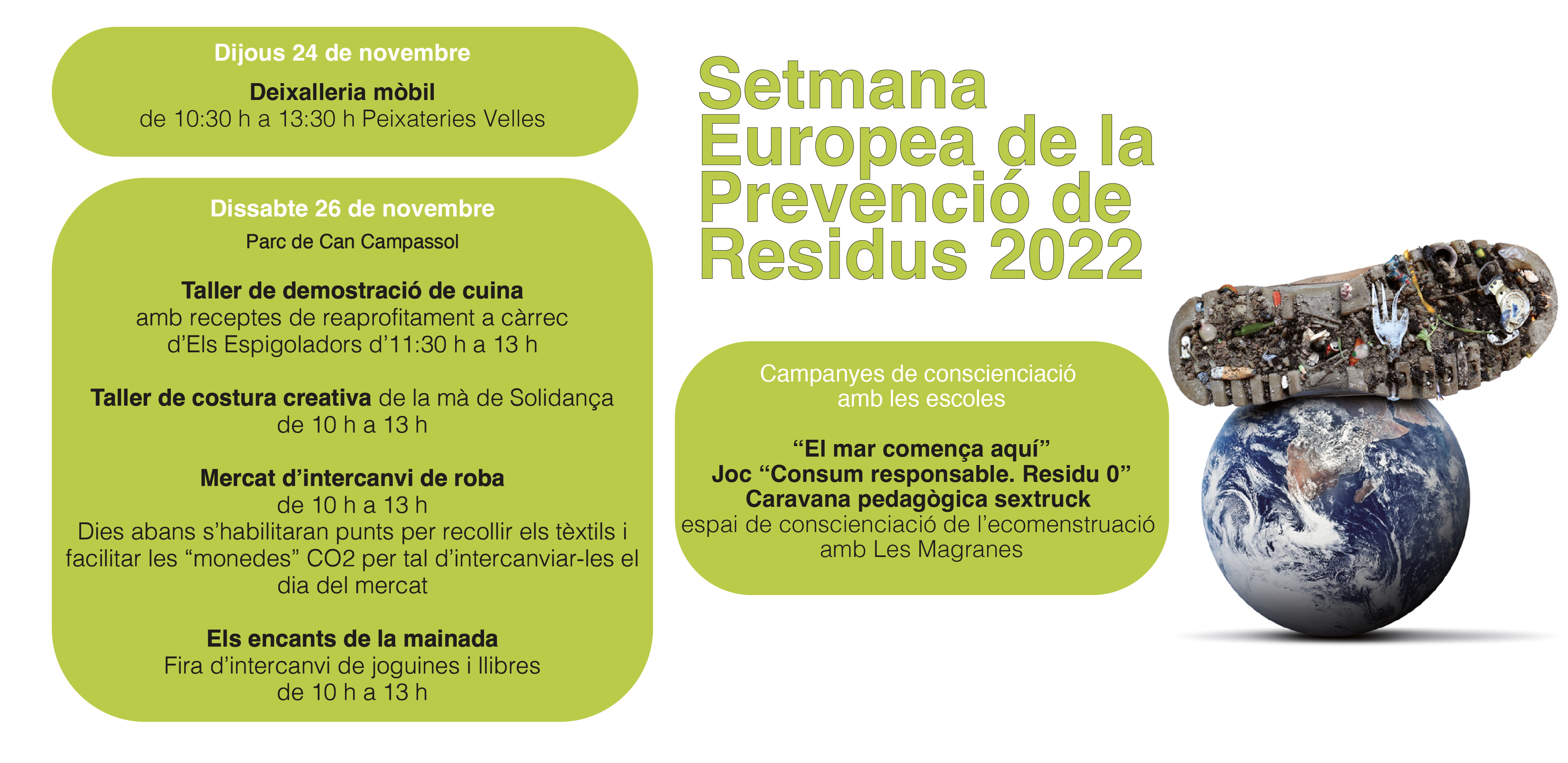 Setmana de la Prevenció de Residus: Deixalleria Mòbil