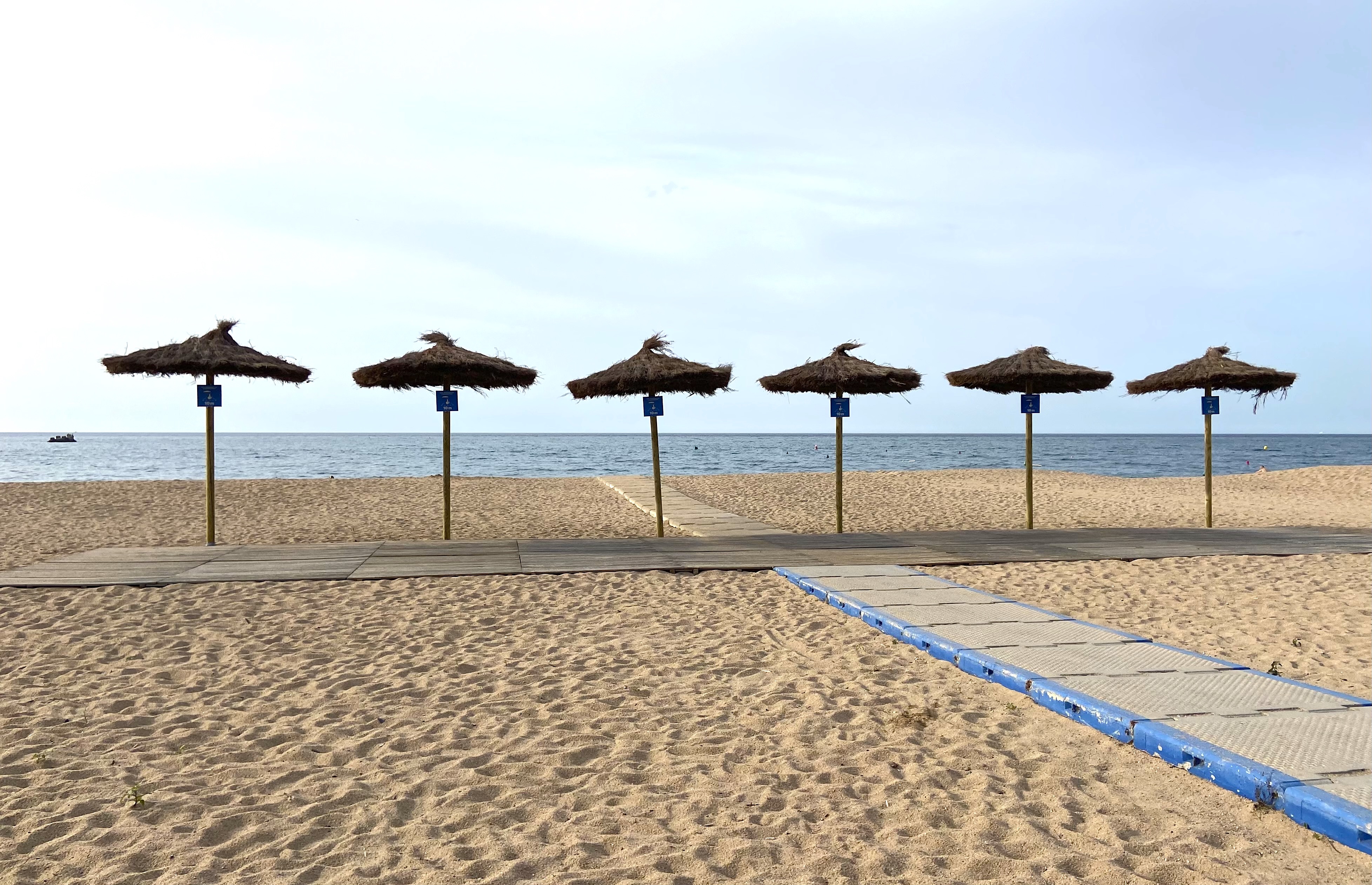 Inici de temporada de platges i obertura del parc aquàtic inflable, aquest cap de setmana