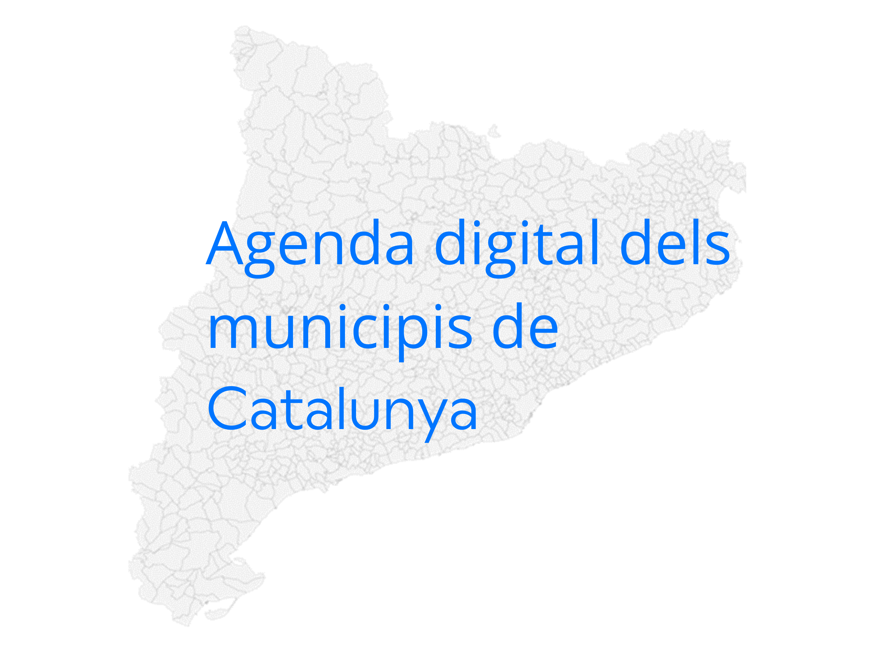 Agenda Digital dels municipis de Catalunya