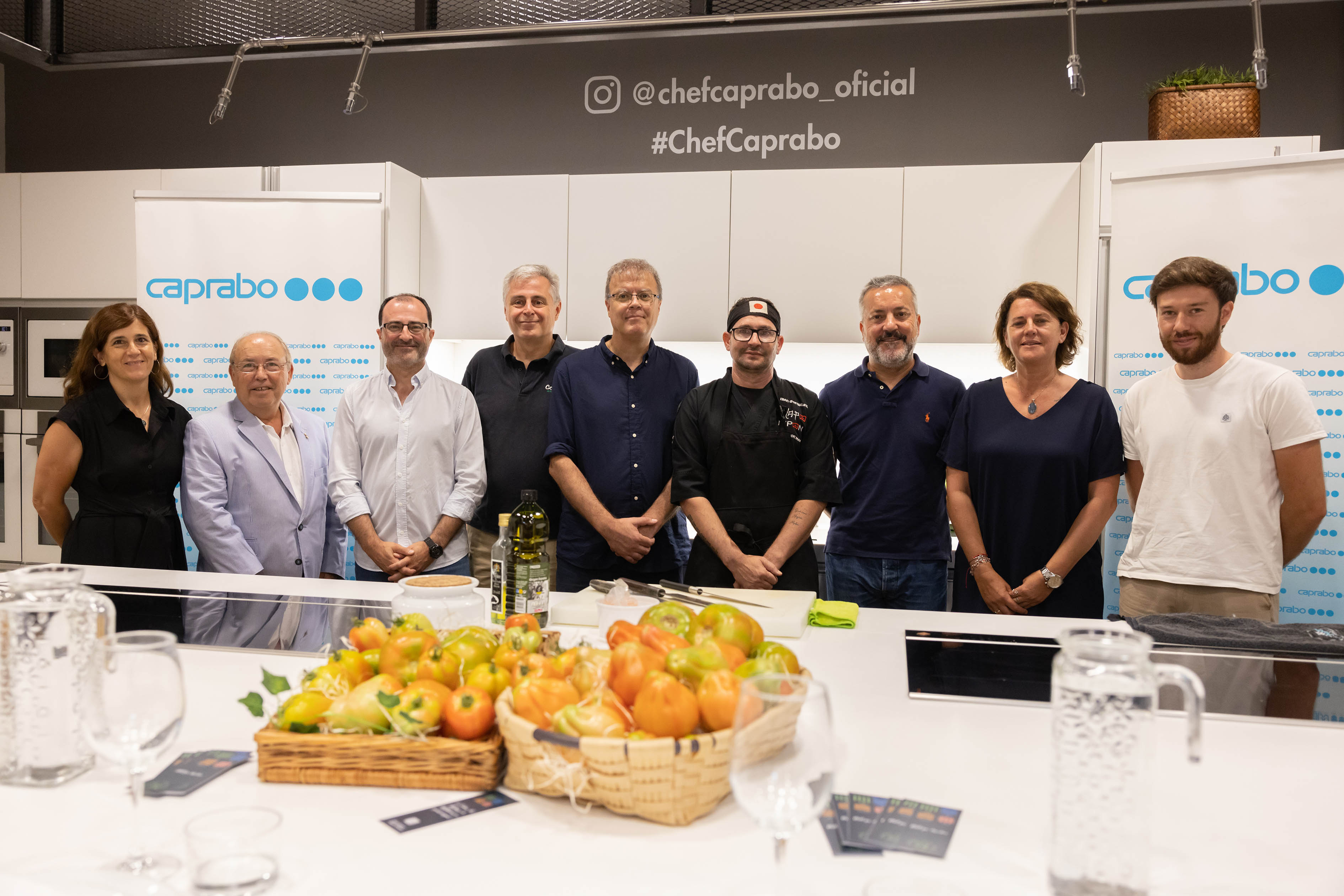 Malgrat participa en unes jornades per promocionar a Barcelona els tomàquets de l'Espai Agrari de la Baixa Tordera